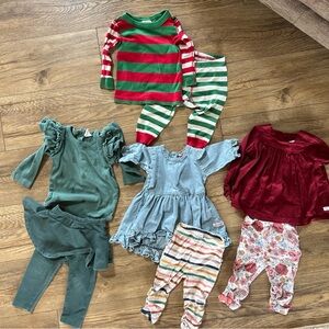 Girls Hanna Andersson Rufflebutts Fall Winter Bundle